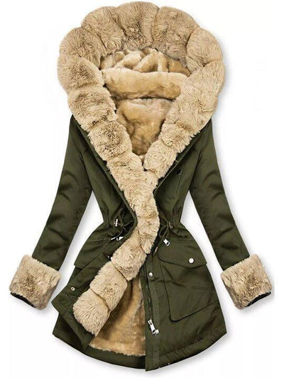 Lou - Padded jacket with a warm plush lining