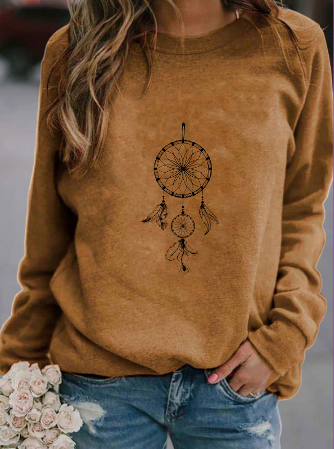 CARLOTA - warm long-sleeved sweatshirt for winter 