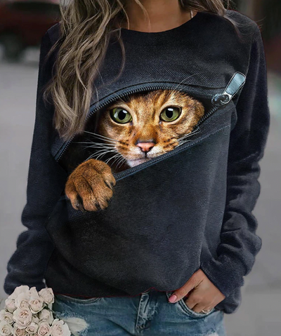 CAT - Super comfortable and stylish sweater for women 