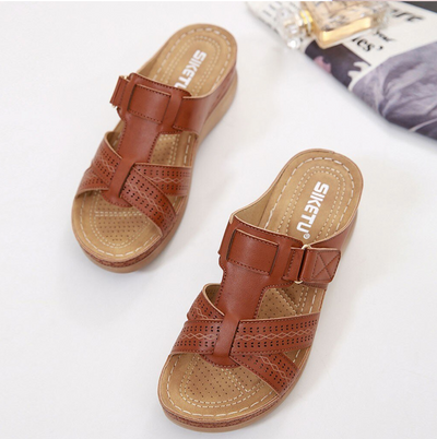 EASYWALK - Comfortable orthopedic sandals with extra soft sole for less foot pain and better body balance