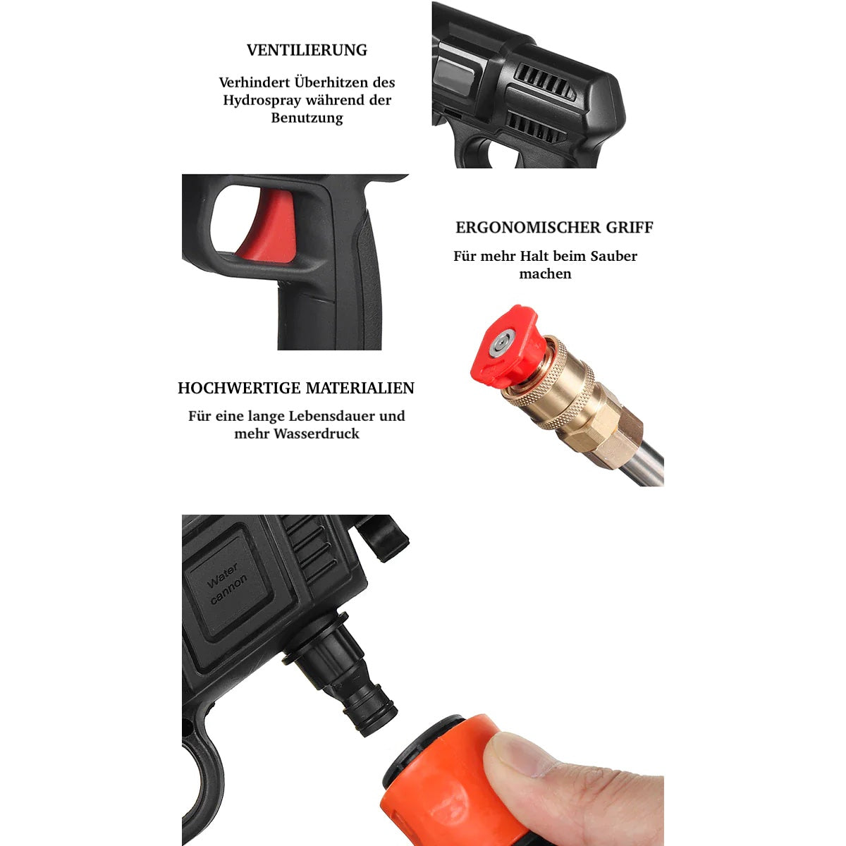 Hydro Spray™ - Cordless battery pressure washer for everyone