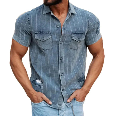 Kenny - The super stylish vintage denim shirt 