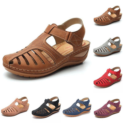 ORTHO FIT - Breathable orthopedic low heel sandals with correction function