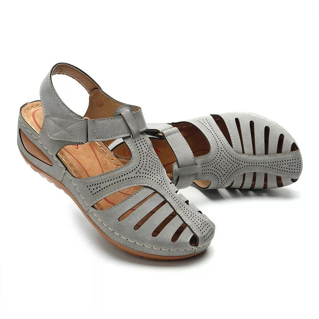 ORTHO FIT - Breathable orthopedic low heel sandals with correction function